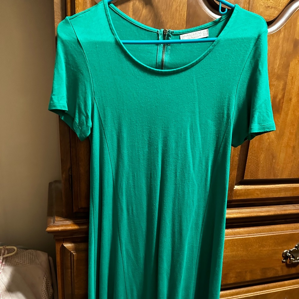 Pullenbear green dress